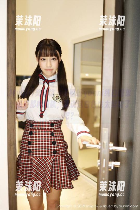 MyGirl美媛馆 - 王馨瑶yanni纯白图集：感受那种细腻，话说这白色也太鲜艳了吧？