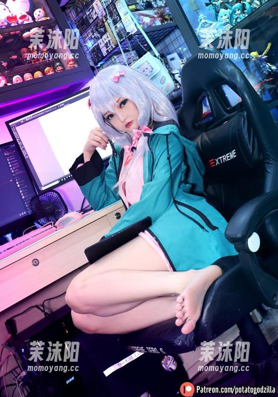 PotatoGodzilla的在线写真时光，带你一起去探险一之濑明日奈的奇幻世界！