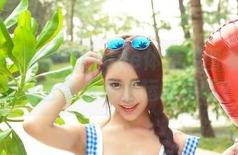 推女神 – 萌琪琪Lrene体操服图集：你见过这么会逗乐的运动员吗？