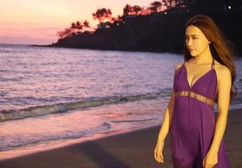 美媛馆 – 随便一瞥，定制图集里于大小姐在海边的瞬间捕获你的心！